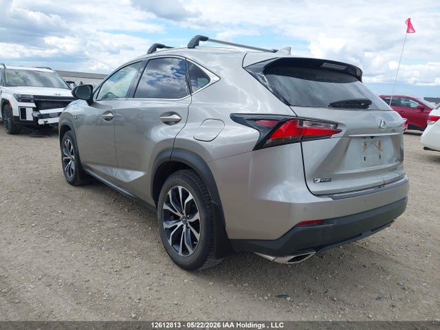Продаж на аукціоні авто 2015 Lexus Nx 200t 200t, vin: JTJBARBZ3F2000655, номер лоту: 12612813
