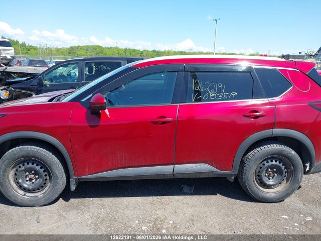 12622191 :رقم المزاد ، 5N1AT3BB7MC683519 vin ، 2021 Nissan Rogue Sv مزاد بيع