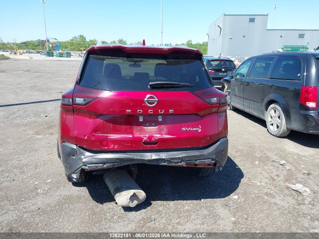 12622191 :رقم المزاد ، 5N1AT3BB7MC683519 vin ، 2021 Nissan Rogue Sv مزاد بيع