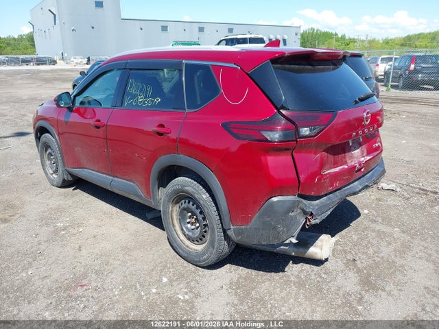 12622191 :رقم المزاد ، 5N1AT3BB7MC683519 vin ، 2021 Nissan Rogue Sv مزاد بيع