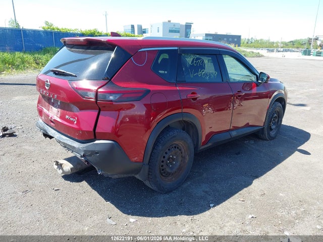 12622191 :رقم المزاد ، 5N1AT3BB7MC683519 vin ، 2021 Nissan Rogue Sv مزاد بيع