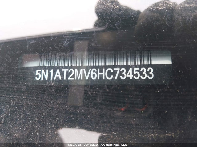 Продаж на аукціоні авто 2017 Nissan Rogue S/sl Platinum/sv, vin: 5N1AT2MV6HC734533, номер лоту: 12627793