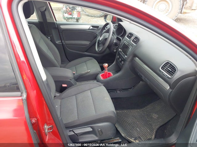 2012 Volkswagen Golf მანქანა იყიდება აუქციონზე, vin: WVWCA7AJ3CW055179, აუქციონის ნომერი: 12627800
