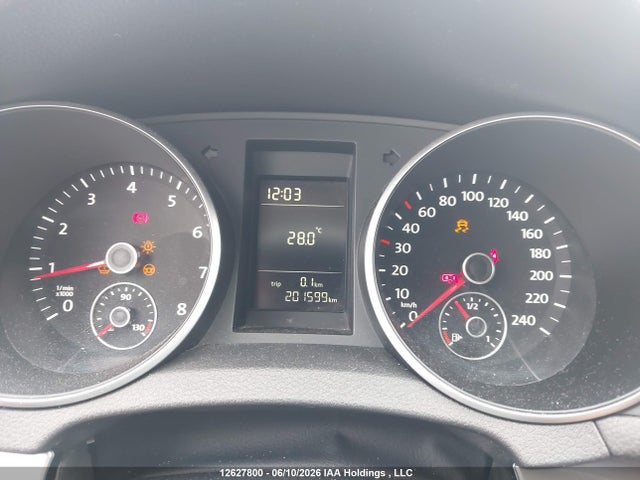 2012 Volkswagen Golf მანქანა იყიდება აუქციონზე, vin: WVWCA7AJ3CW055179, აუქციონის ნომერი: 12627800