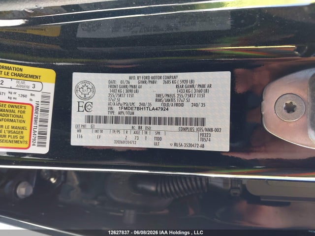 Ford Bronco Big Bend 2026 1FMDE7BH1TLA47924 Image 9