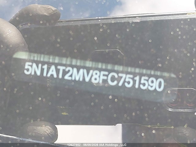 Продаж на аукціоні авто 2015 Nissan Rogue S/sl/sv, vin: 5N1AT2MV8FC751590, номер лоту: 12627852