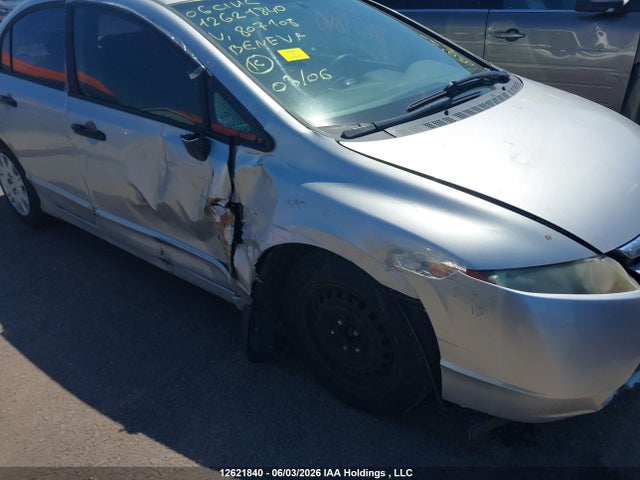 Продаж на аукціоні авто 2006 Honda Civic Dx-g, vin: 1HGFA16306L807108, номер лоту: 12621840