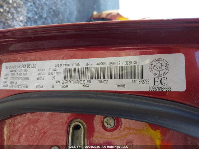 RAM 1500 St 2017 3C6RR7KT1HG783633 Image 9
