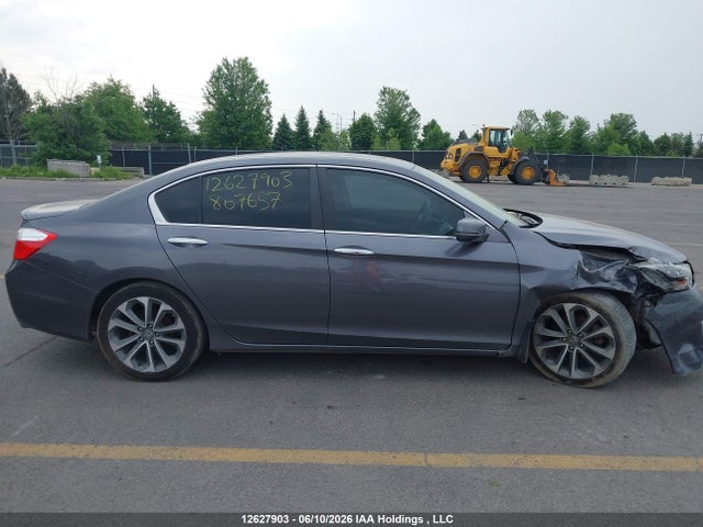 Продаж на аукціоні авто 2015 Honda Accord Sport, vin: 1HGCR2F52FA807657, номер лоту: 12627903