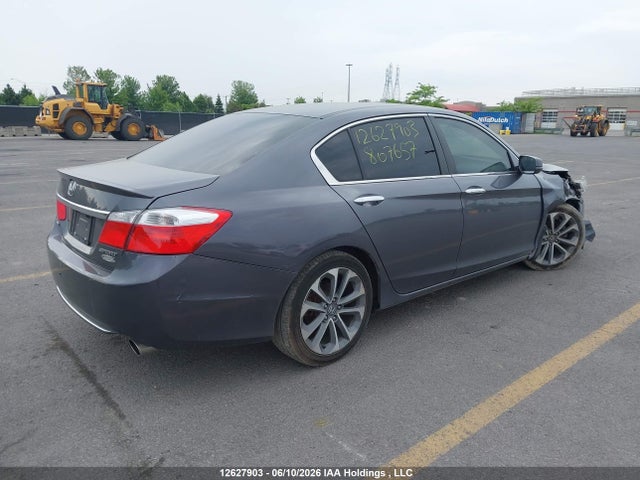 Продаж на аукціоні авто 2015 Honda Accord Sport, vin: 1HGCR2F52FA807657, номер лоту: 12627903