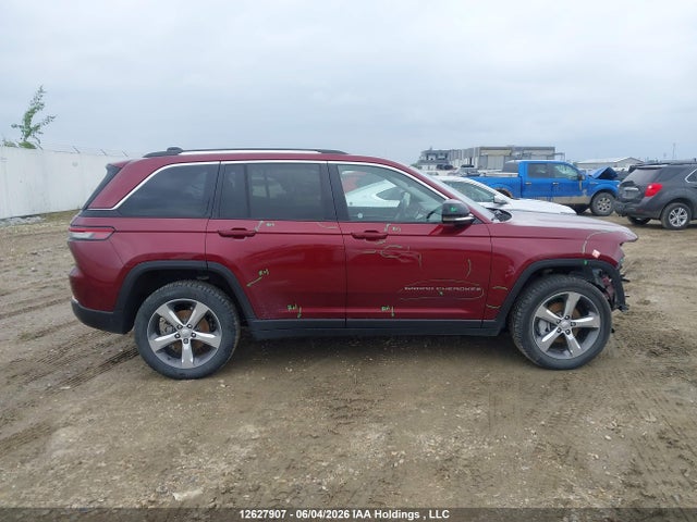 12627907 :رقم المزاد ، 1C4RJHBG9N8567040 vin ، 2022 Jeep Grand Cherokee Limited مزاد بيع