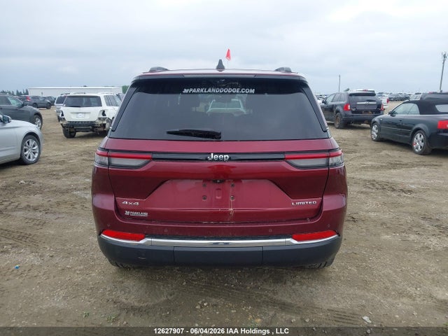 12627907 :رقم المزاد ، 1C4RJHBG9N8567040 vin ، 2022 Jeep Grand Cherokee Limited مزاد بيع