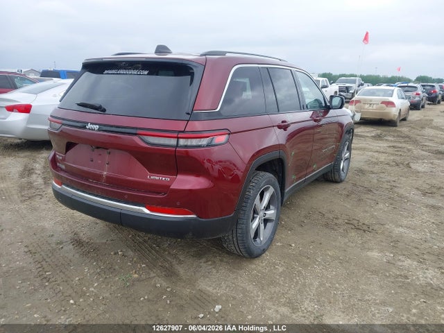 12627907 :رقم المزاد ، 1C4RJHBG9N8567040 vin ، 2022 Jeep Grand Cherokee Limited مزاد بيع
