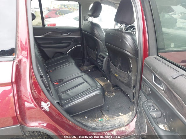 12627907 :رقم المزاد ، 1C4RJHBG9N8567040 vin ، 2022 Jeep Grand Cherokee Limited مزاد بيع