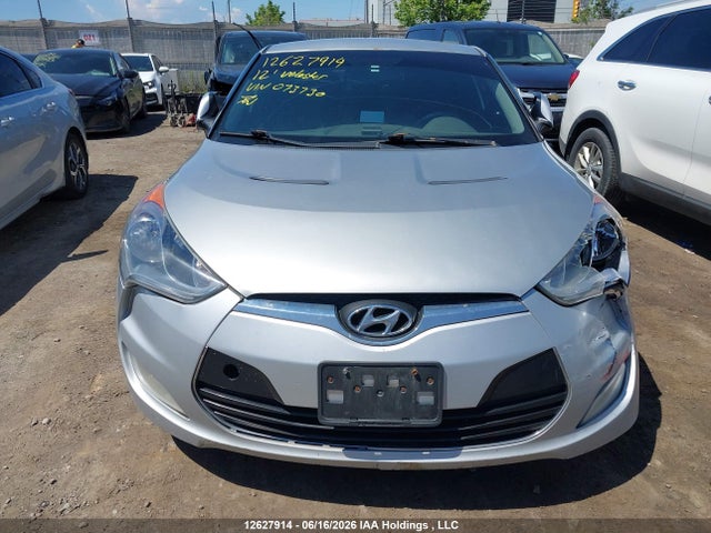 12627914 :رقم المزاد ، KMHTC6AD2CU073730 vin ، 2012 Hyundai Veloster مزاد بيع