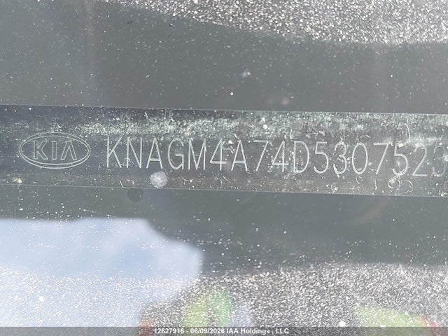 Aukcja sprzedaży 2013 Kia Optima Lx, vin: KNAGM4A74D5307523, numer aukcji: 12627916