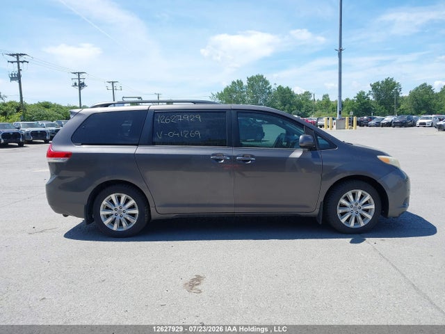 12627929 :رقم المزاد ، 5TDDK3DC1CS041269 vin ، 2012 Toyota Sienna Xle 7 Passenger مزاد بيع