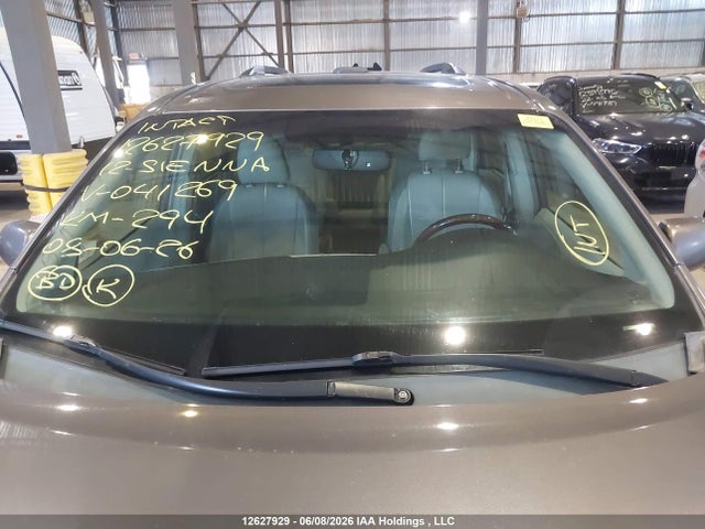 12627929 :رقم المزاد ، 5TDDK3DC1CS041269 vin ، 2012 Toyota Sienna Xle 7 Passenger مزاد بيع
