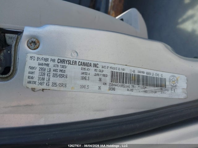 12627931 :رقم المزاد ، 2D8HN44E49R561646 vin ، 2009 Dodge Grand Caravan Se مزاد بيع
