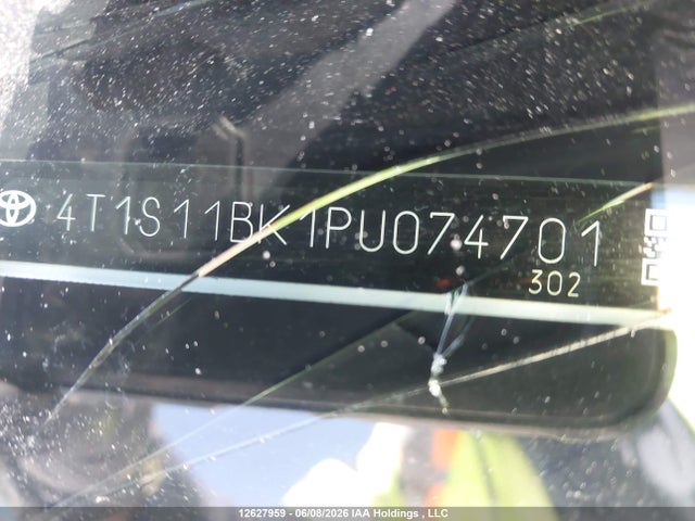 Продажа на аукционе авто 2023 Toyota Camry, vin: 4T1S11BK1PU074701, номер лота: 12627959