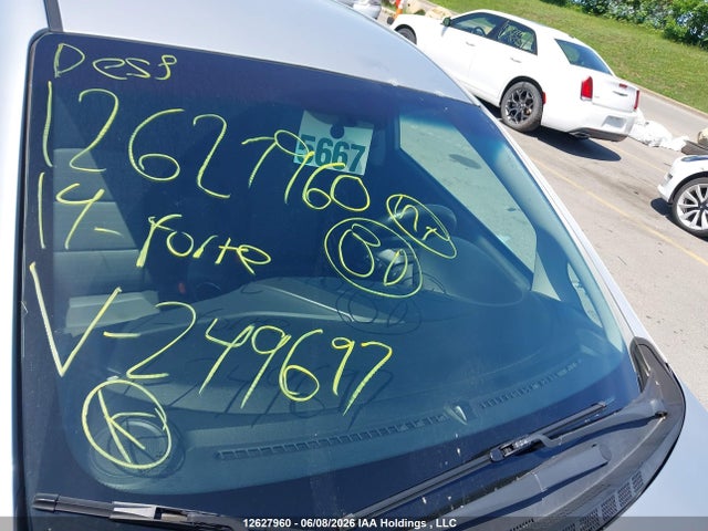 12627960 :رقم المزاد ، KNAFX4A64E5249697 vin ، 2014 Kia Forte Lx مزاد بيع