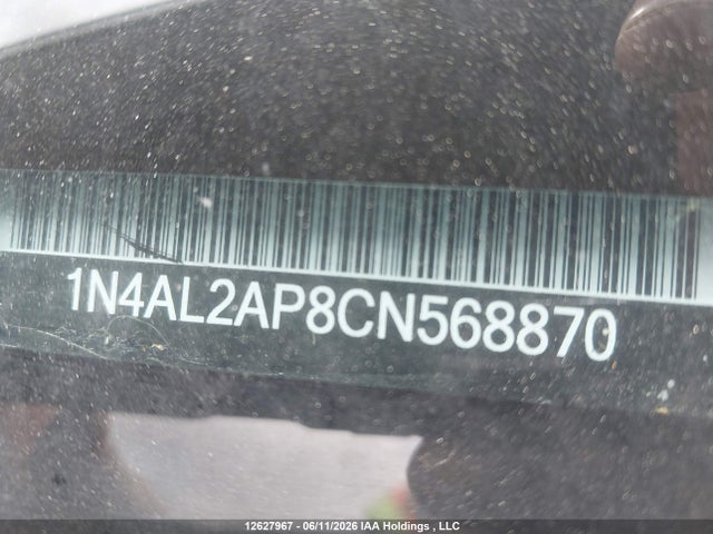 Aukcja sprzedaży 2012 Nissan Altima S, vin: 1N4AL2AP8CN568870, numer aukcji: 12627967