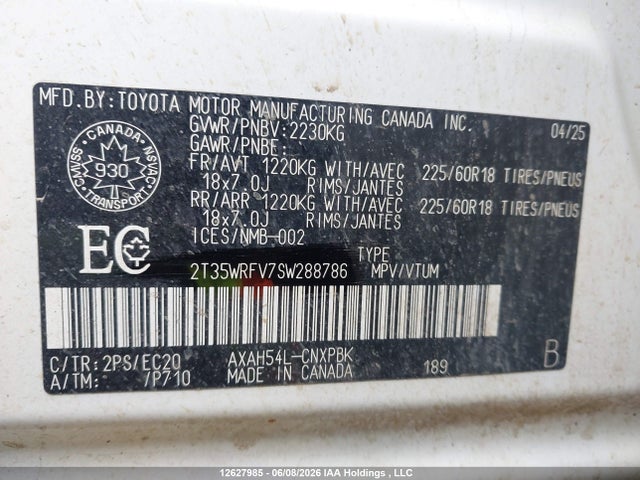 Toyota RAV4 XSE 2025 2T35WRFV7SW288786 Image 17