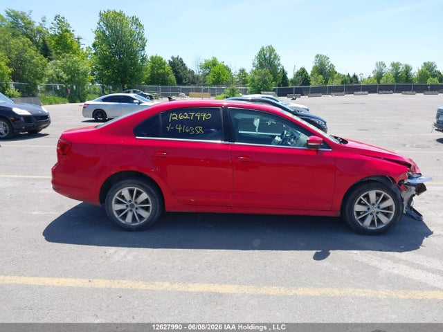 2015 Volkswagen Jetta 2.0l Trendline/2.0l Trendline+ მანქანა იყიდება აუქციონზე, vin: 3VW1K7AJ4FM416358, აუქციონის ნომერი: 12627990