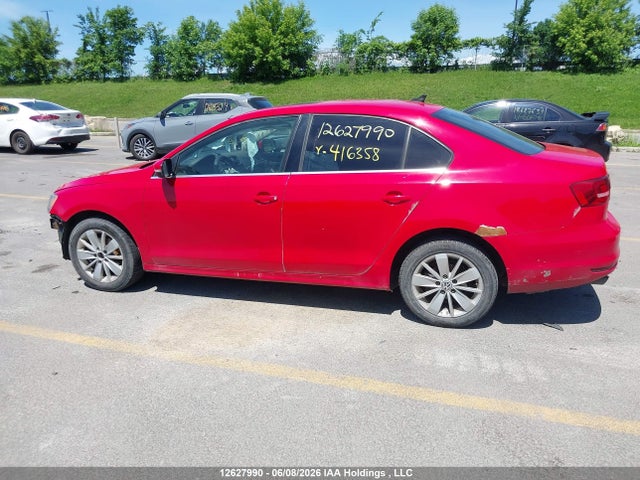 2015 Volkswagen Jetta 2.0l Trendline/2.0l Trendline+ მანქანა იყიდება აუქციონზე, vin: 3VW1K7AJ4FM416358, აუქციონის ნომერი: 12627990
