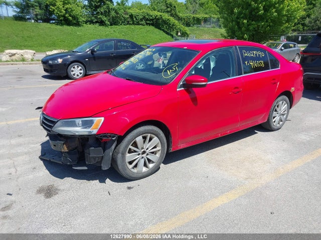 2015 Volkswagen Jetta 2.0l Trendline/2.0l Trendline+ მანქანა იყიდება აუქციონზე, vin: 3VW1K7AJ4FM416358, აუქციონის ნომერი: 12627990