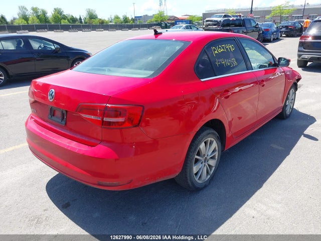 2015 Volkswagen Jetta 2.0l Trendline/2.0l Trendline+ მანქანა იყიდება აუქციონზე, vin: 3VW1K7AJ4FM416358, აუქციონის ნომერი: 12627990