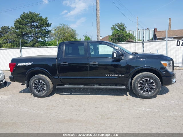 2018 Nissan Titan Platinum/pro-4x/s/sl Midnight Edition/sv/sv Midnight Edition მანქანა იყიდება აუქციონზე, vin: 1N6AA1E58JN522226, აუქციონის ნომერი: 12628023