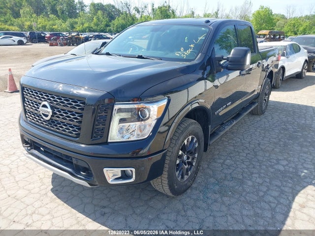 2018 Nissan Titan Platinum/pro-4x/s/sl Midnight Edition/sv/sv Midnight Edition მანქანა იყიდება აუქციონზე, vin: 1N6AA1E58JN522226, აუქციონის ნომერი: 12628023