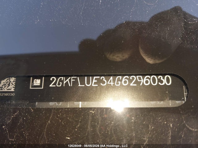 Aukcja sprzedaży 2016 Gmc Terrain Slt, vin: 2GKFLUE34G6296030, numer aukcji: 12628049