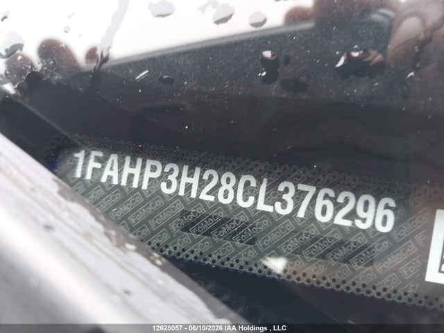 2012 Ford Focus Sel მანქანა იყიდება აუქციონზე, vin: 1FAHP3H28CL376296, აუქციონის ნომერი: 12628057