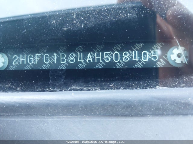 2010 Honda Civic Ex მანქანა იყიდება აუქციონზე, vin: 2HGFG1B84AH508405, აუქციონის ნომერი: 12628098
