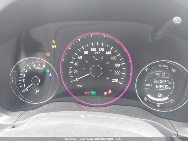 2016 Honda Hr-v Ex მანქანა იყიდება აუქციონზე, vin: 3CZRU5H51GM104880, აუქციონის ნომერი: 12620240