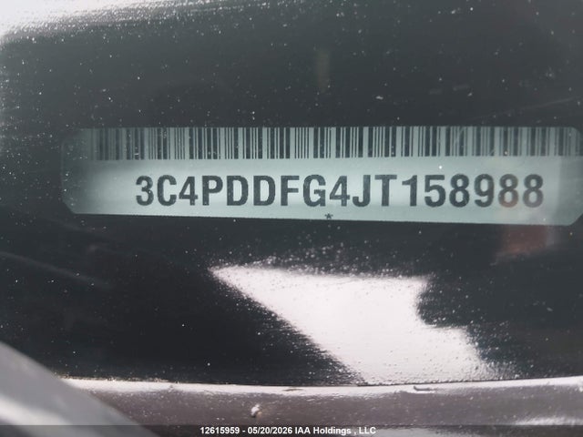 Продажа на аукционе авто 2018 Dodge Journey Gt, vin: 3C4PDDFG4JT158988, номер лота: 12615959