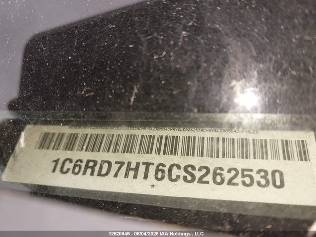 Aukcja sprzedaży 2012 Ram 1500 Sport, vin: 1C6RD7HT6CS262530, numer aukcji: 12620846