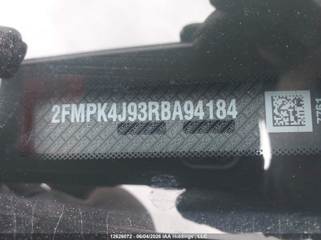 Продаж на аукціоні авто 2024 Ford Edge St Line, vin: 2FMPK4J93RBA94184, номер лоту: 12626072