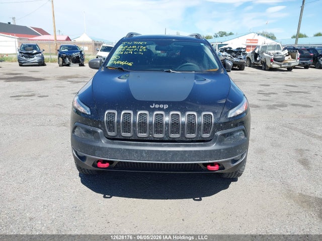 12628176 :رقم المزاد ، 1C4PJMBS3FW616119 vin ، 2015 Jeep Cherokee Trailhawk مزاد بيع