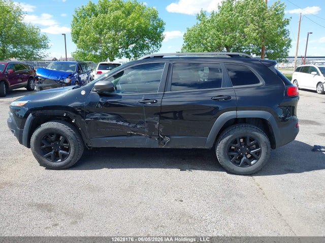 12628176 :رقم المزاد ، 1C4PJMBS3FW616119 vin ، 2015 Jeep Cherokee Trailhawk مزاد بيع