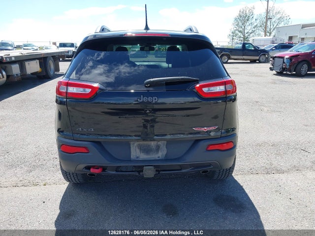 12628176 :رقم المزاد ، 1C4PJMBS3FW616119 vin ، 2015 Jeep Cherokee Trailhawk مزاد بيع