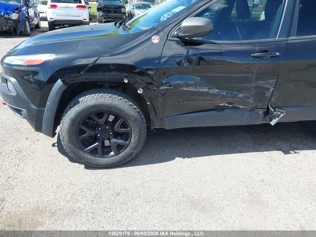 12628176 :رقم المزاد ، 1C4PJMBS3FW616119 vin ، 2015 Jeep Cherokee Trailhawk مزاد بيع