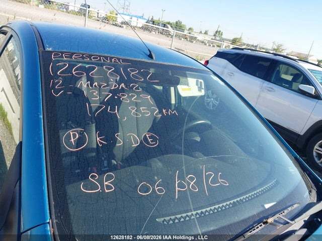 Aukcja sprzedaży 2012 Mazda Mazda2, vin: JM1DE1KY4C0137829, numer aukcji: 12628182