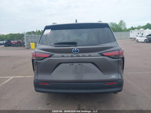 2022 Toyota Sienna Xle 8-passenger მანქანა იყიდება აუქციონზე, vin: 5TDGRKEC4NS094150, აუქციონის ნომერი: 12628188