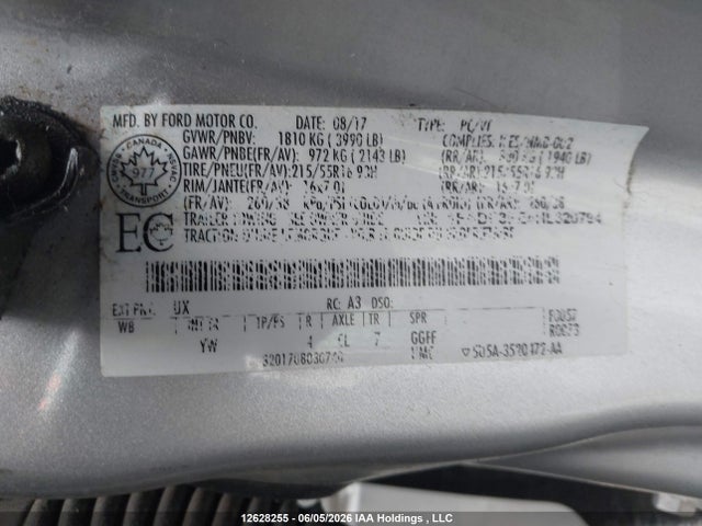 Ford FOCUS SE 2017 1FADP3FE4HL320794 Image 19