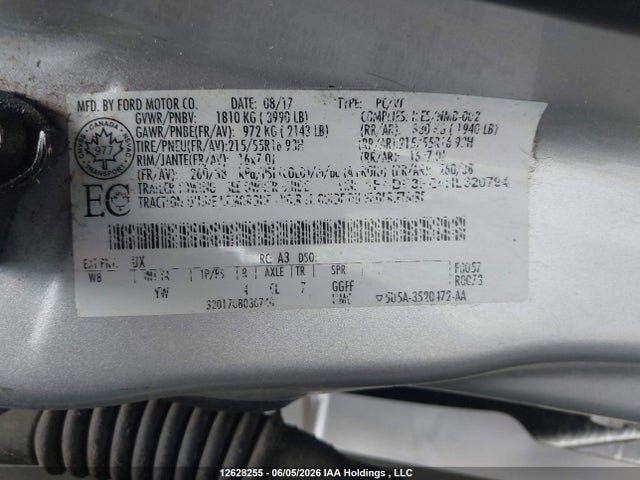 Ford FOCUS SE 2017 1FADP3FE4HL320794 Image 9