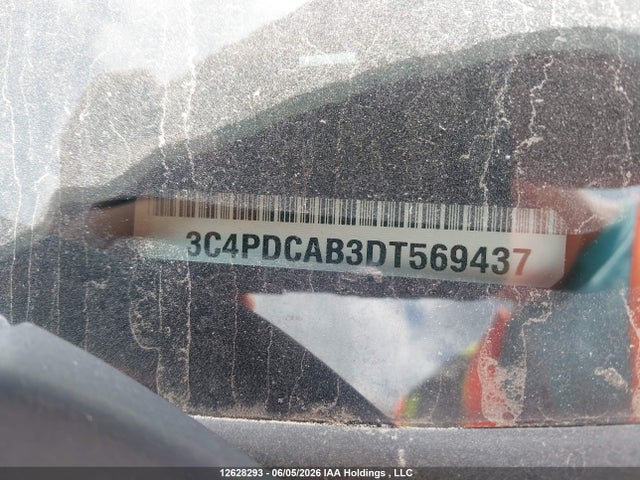 2013 Dodge Journey Se მანქანა იყიდება აუქციონზე, vin: 3C4PDCAB3DT569437, აუქციონის ნომერი: 12628293
