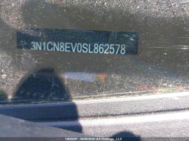 Продажа на аукционе авто 2025 Nissan Versa Sv, vin: 3N1CN8EV0SL862578, номер лота: 12628297